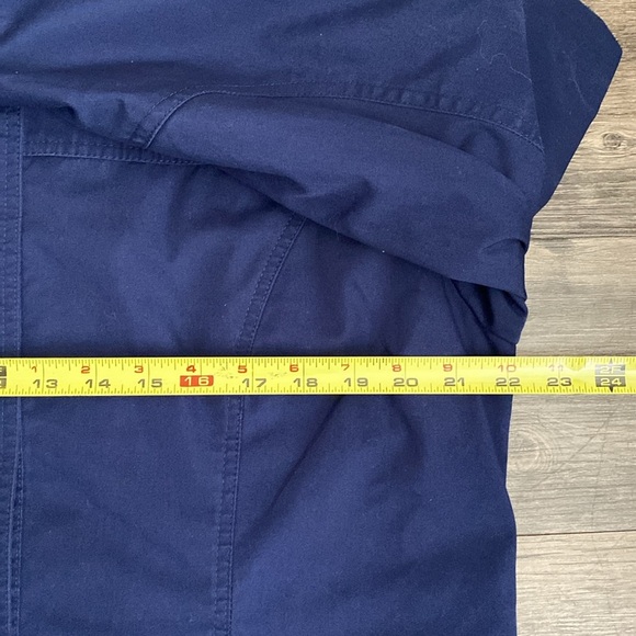 Mackintosh Womens’s Blue Hooded Rain Jacket Size M - Picture 2 of 7